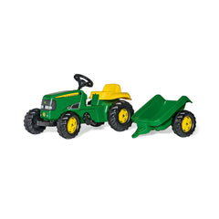 John Deere Rolly Kid Ride On Classic Tractor with Trailer