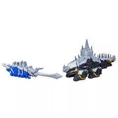 Power Rangers Tricera Blade and Stego Spike Zord
