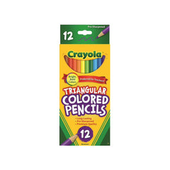 Crayola Triangular Colored Pencils 12 Pack