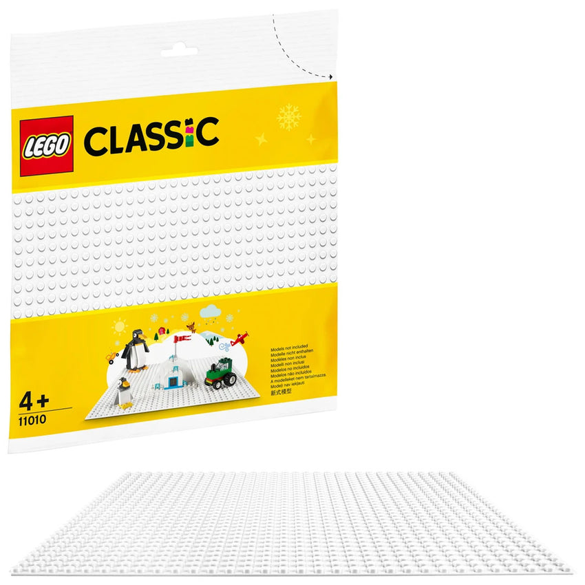 LEGO White Baseplate - 11010