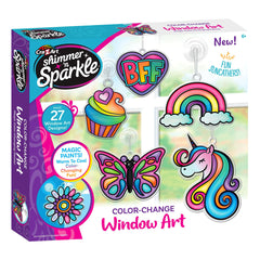 Shimmer N Sparkle Colour-Change Window Art