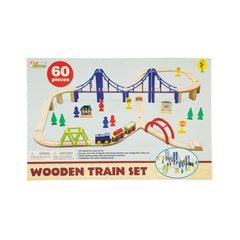 First Learning Wooden Train Set